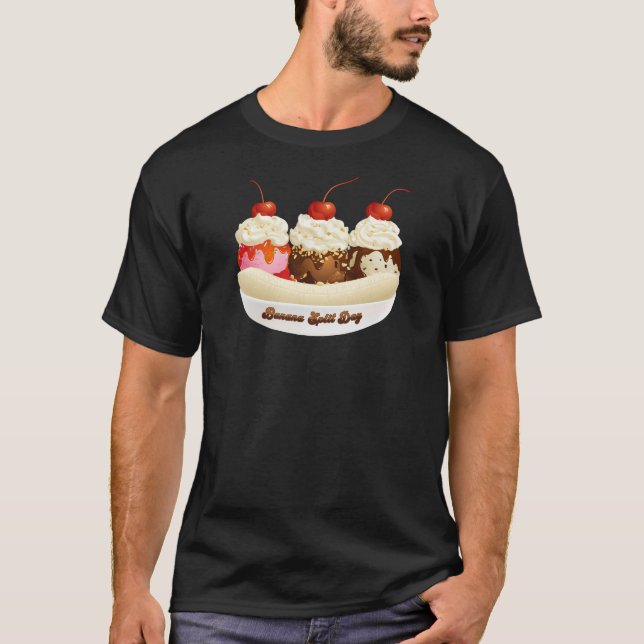 Den nationella dagen för uppdelning av Banana T Shirt (Framsida)