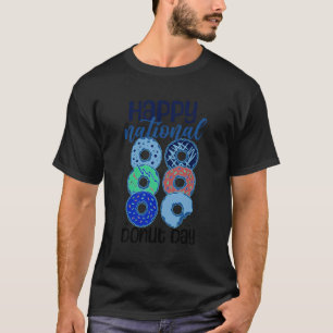 Den nationella donationsdagen i lycklig som utlyse t shirt