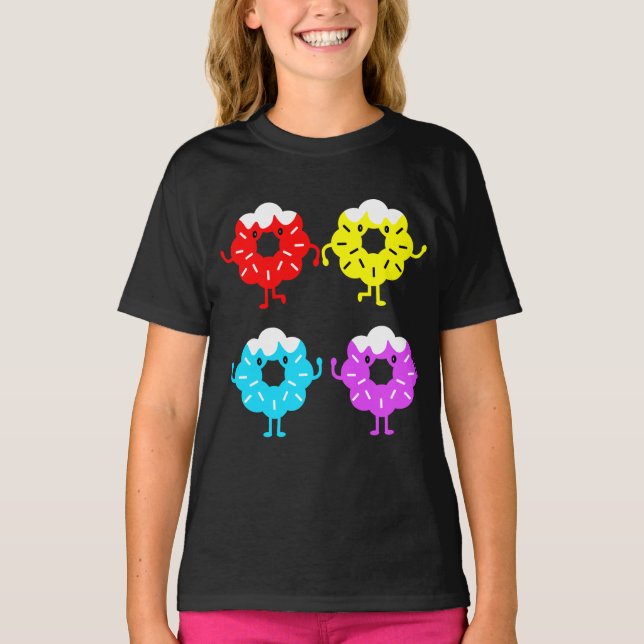 Den nationella Donut-dagen Doughnut T Shirt (Framsida)