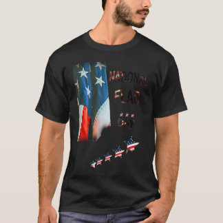 Den nationella Flagga för patriotism T Shirt