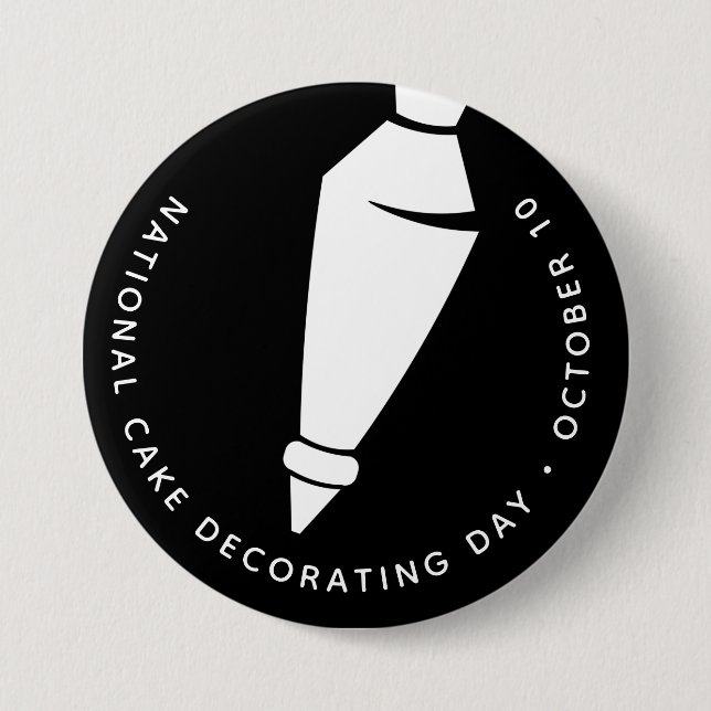 Den nationella kummeldekorationsdagen, rörväska knapp (Framsida)