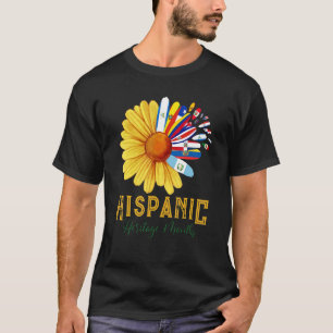 Den nationella latino-Söten Flo T Shirt