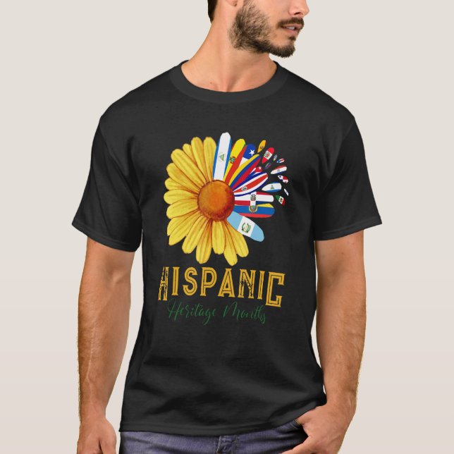 Den nationella latino-Söten Flo T Shirt (Framsida)
