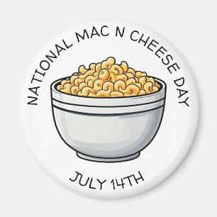 Den nationella Mac n-ostdagen är den 14 juli Magnet