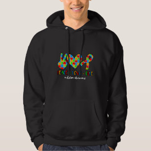 Den nationella medvetandegörandedagen för Peace Kä Hoodie