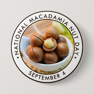 Den nationella Nöt-dagen för Macadamia Knapp