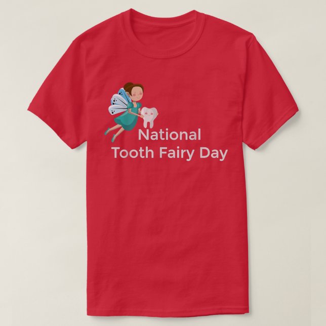 Den nationella tandköttsdagen t shirt (Design framsida)