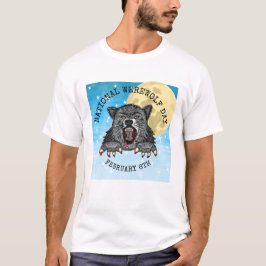 Den nationella varulvdagen februari 6e t shirt