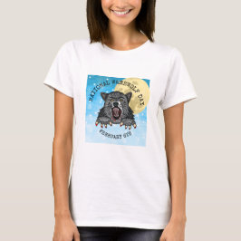 Den nationella varulvdagen februari 6e t shirt
