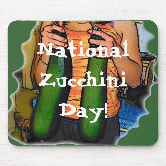 Den nationella Zucchinidagen! Musmatta (Framsidan)
