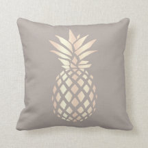 Den nätt eleganten förkopprar rosa guld- ananas &