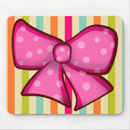 Den nätt färgrika pilbåge- och musmatta