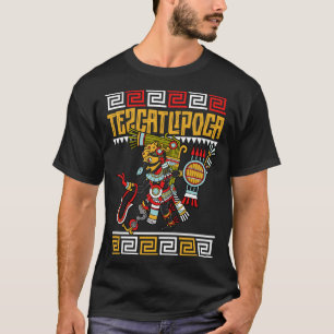 Den nattliga guden Tezcatlipoca T Shirt