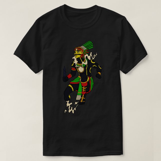 Den nattliga Tezcatlipoca 1 T Shirt (Design framsida)