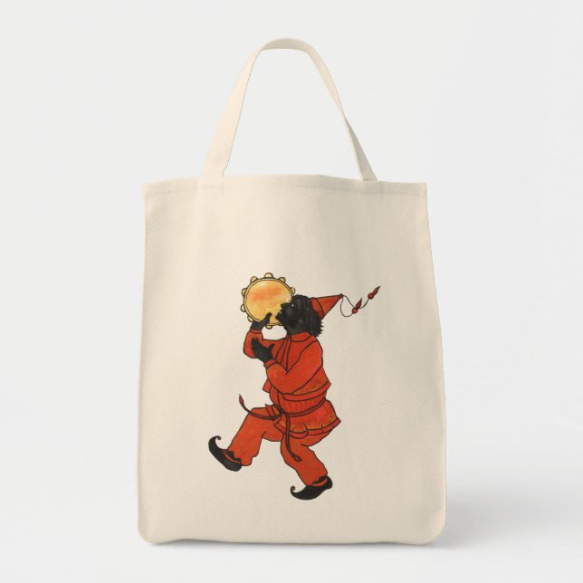 Den naturliga färgtotot hänger lös för Norooz: Tygkasse (Framsidan)