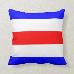 Den nautiska flagga signalerar brev C Kudde