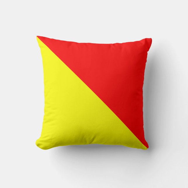 Den nautiska flagga signalerar brevnollan Oscar Kudde (Framsida)