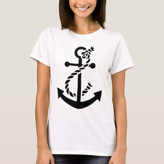 Den nautiska fraktmarinflottan ankrar tröja (Framsida)