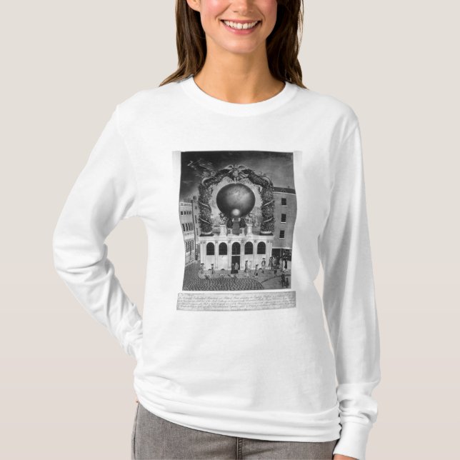 Den nautiska skulden av 1782 tee shirt (Framsida)