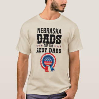 Den Nebraska pappor är den bäst pappor T Shirt