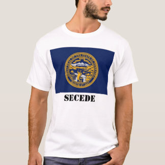 den nebraska statlig flagga, UTTRÄDER UR T-shirt