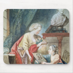 Den Necker familjen i 1780 Musmatta
