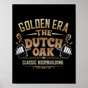 Den nederländska akan Clic Bodybuilding Gym Fitnes Poster