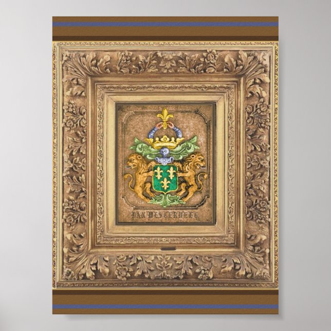 Den nederländska familjen Westerfield Jackar av Ar Poster (Framsidan)