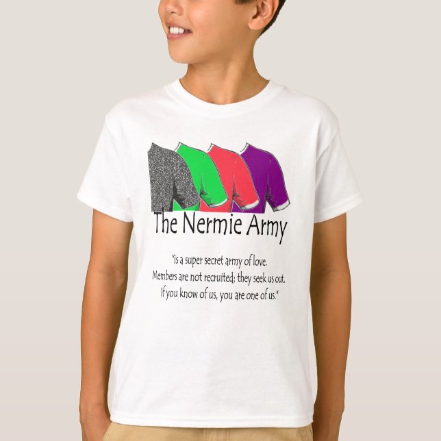 Den Nermie armén T Shirt (Framsida)
