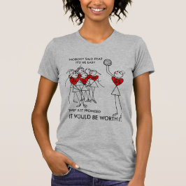 Den Netballcitationstecknet och spelare placerar Tee Shirt