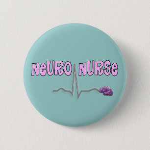 Den Neuro sjuksköterskan knäppas Knapp