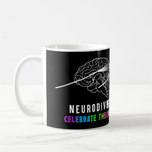 Den neurologiska mångfalden, fira spektrumet. Hj Kaffemugg