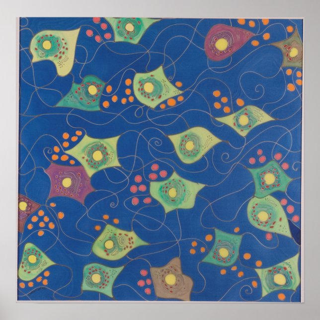 Den neuronala skogen poster (Framsidan)