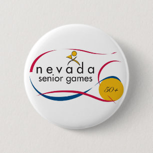 DEN NEVADA PENSIONÄREN SPELAR LOGOTYPER PÅ ALLT KNAPP