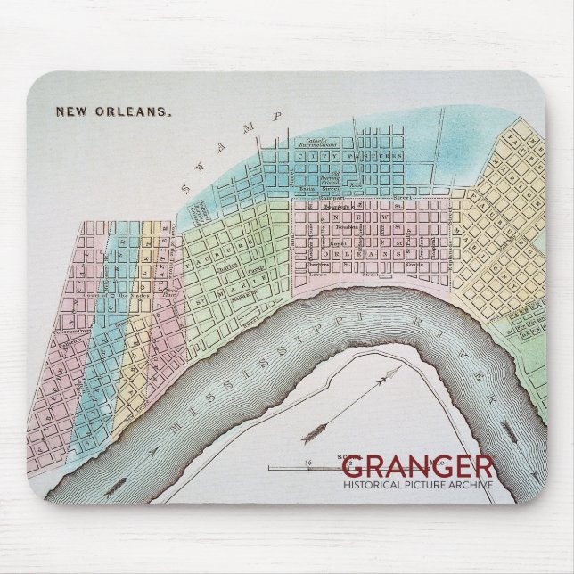 Den New Orleans kartamusen vadderar Musmatta (Framsidan)