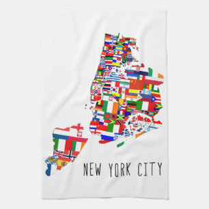 Den New York City grannskapen sjunker Kökshandduk