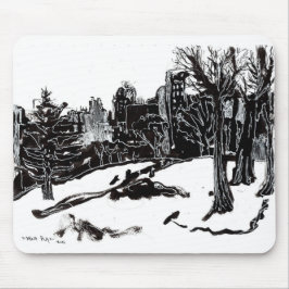 Den New York City musen vadderar Musmatta