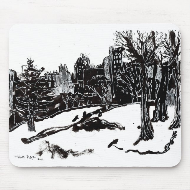 Den New York City musen vadderar Musmatta (Framsidan)