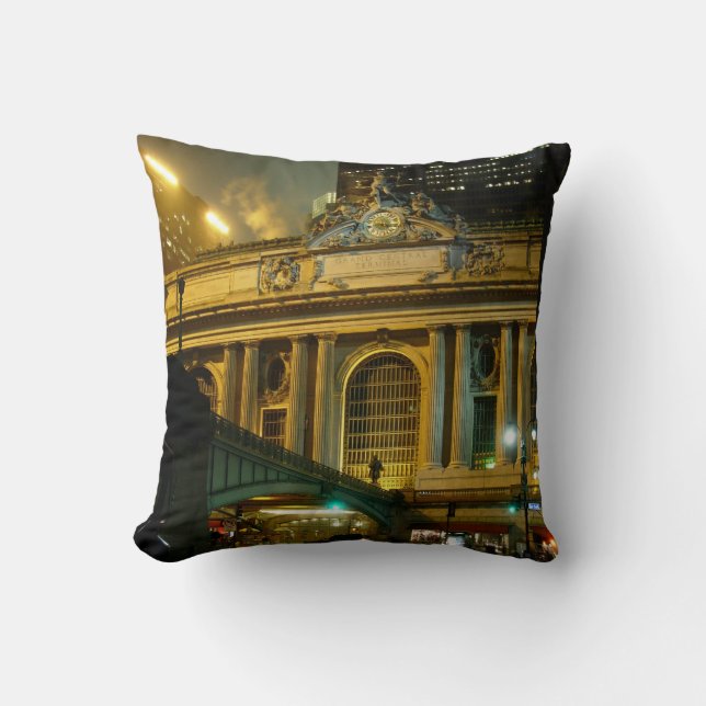 Den New York souvenir kudder storslagen central Kudde (Framsida)