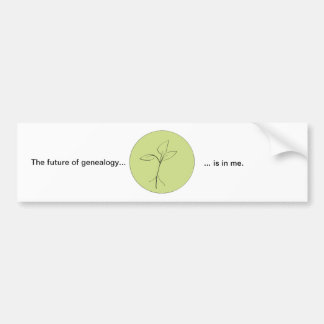 Den NextGen framtiden/förbi bildekalet Bildekal