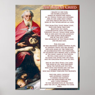 Den Nicene bekännelsen Poster