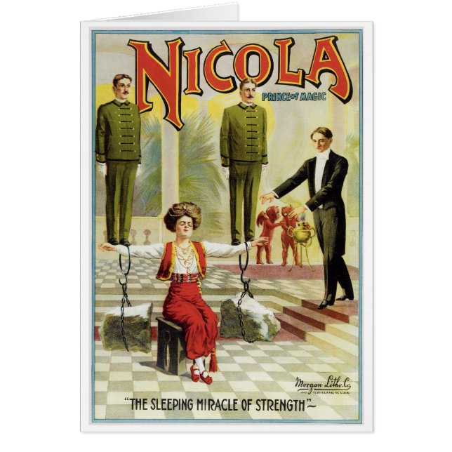Den Nicola princen av den magiska OBS Kort (Framsidan)