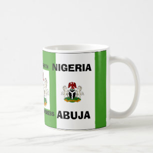 den nigeria flagga kopierar, Nigeria_coa, den Kaffemugg