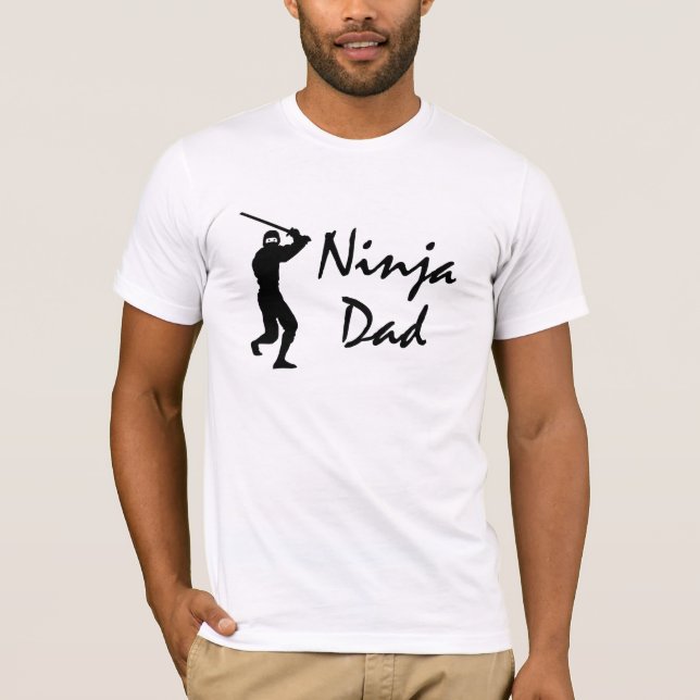Den Ninja pappat-skjortan för fars dag Tröja (Framsida)