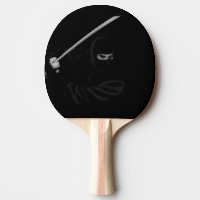Den Ninja pingen Pong paddlar Pingisracket (Framsidan)