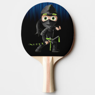 Den Ninja pingen Pong paddlar Pingisracket
