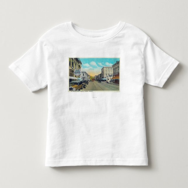 Den nionde gatan beskådar av den Willamette gatan Tröja (Framsida)