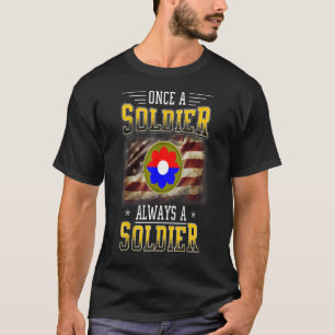 Den nionde infanteridivisionen Veteran Alltid sold T Shirt