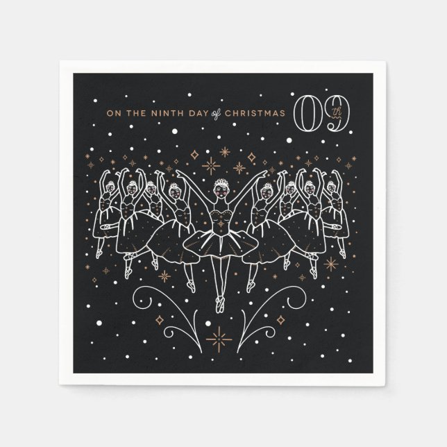 Den nionde juldagen i Party Pappra blöjor Pappersservett (Framsidan)