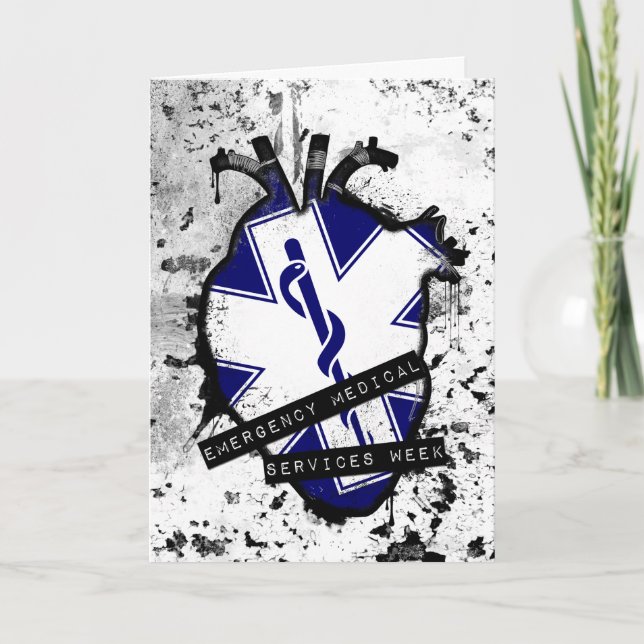 den nöd- läkarundersökningen servar vecka helgkort (Framsida)